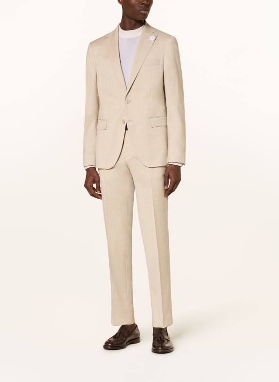 BALDESSARINI Colbert Extra Slim Fit 8533 Island Fossil Melange