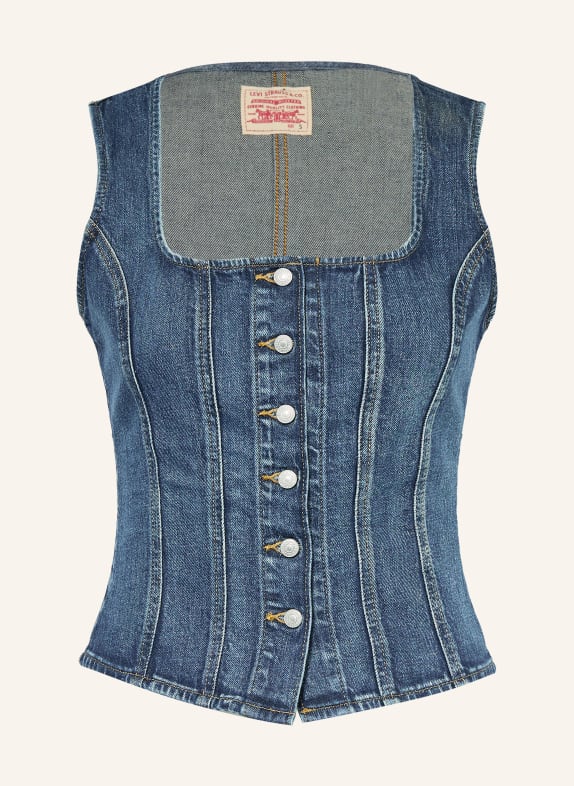 Levi's® denim vest BLUE