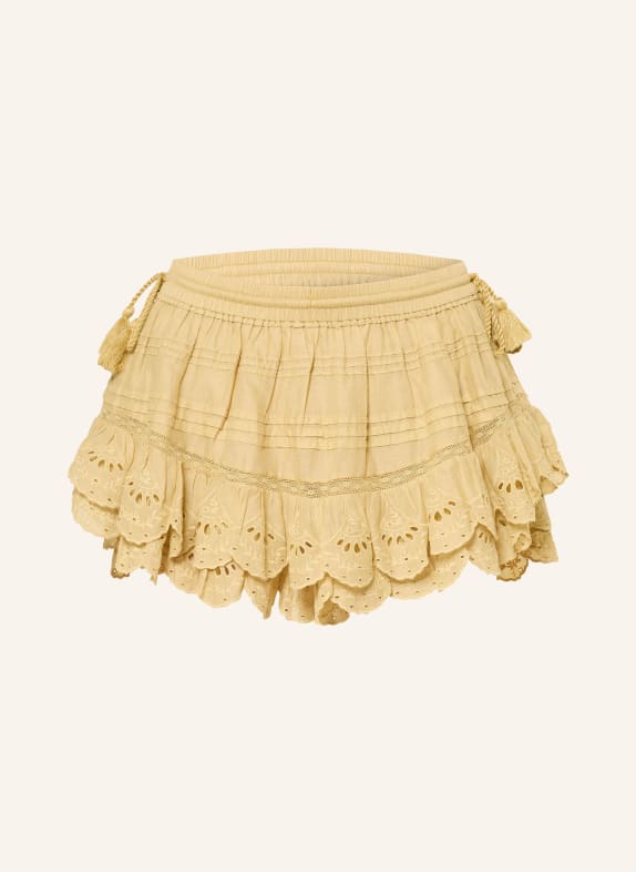 MARANT ÉTOILE Sukně PURIA ŽLUTÁ