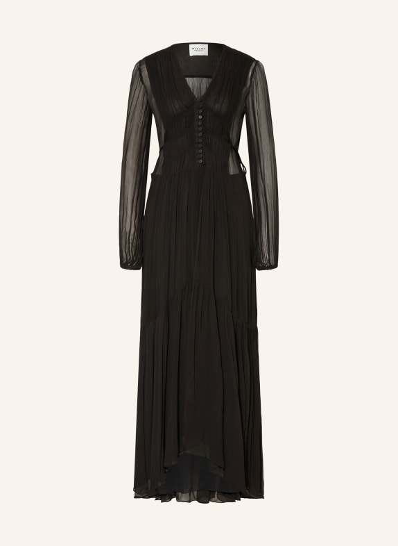 MARANT ÉTOILE Kleid BRIANE SCHWARZ