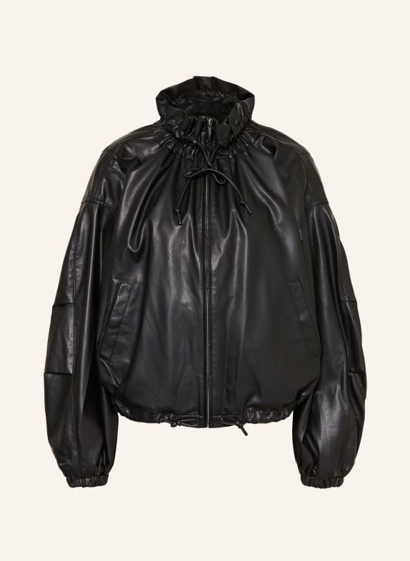 MARANT ÉTOILE Jacke NEELA in Lederoptik SCHWARZ