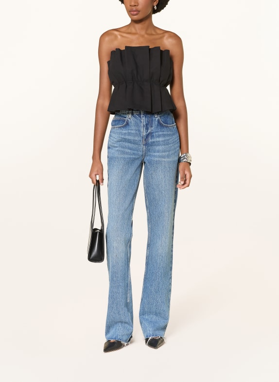 SoSUE Cropped-Top SCHWARZ