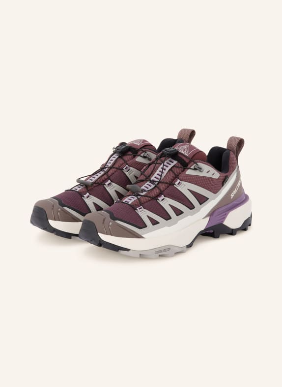 SALOMON Wanderschuhe X ULTRA 360 EDGE GTX DUNKELLILA / GRAU / WEISS