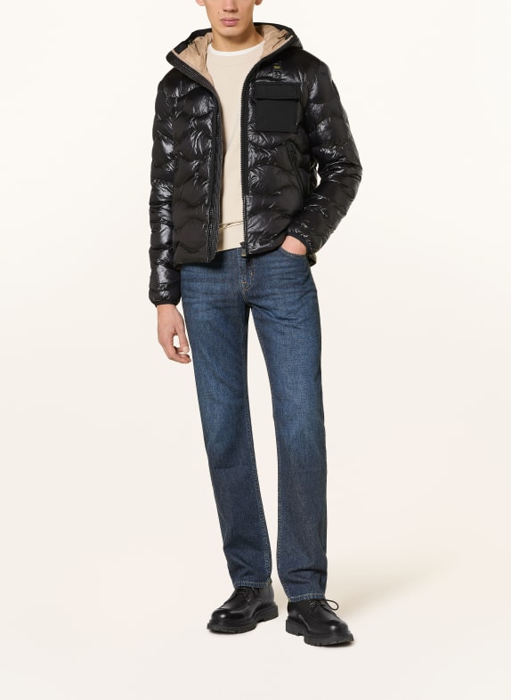 Blauer Steppjacke BRYANT SCHWARZ