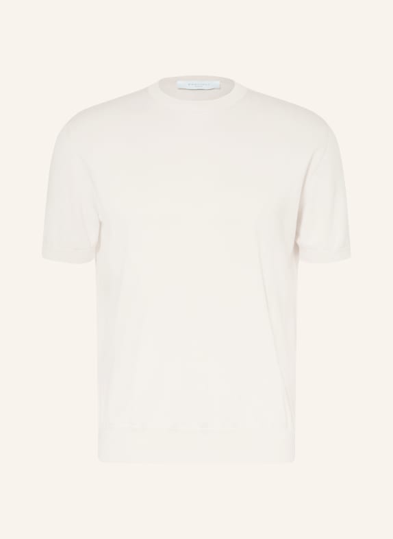 BOGLIOLI koszulka z dzianiny ECRU