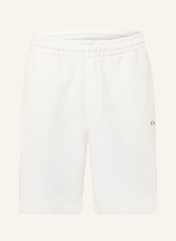 LACOSTE Sweatshorts WEISS