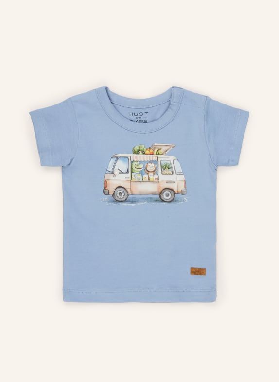 HUST and CLAIRE T-Shirt HCAUGUST BLAU / DUNKELBRAUN / GRÜN