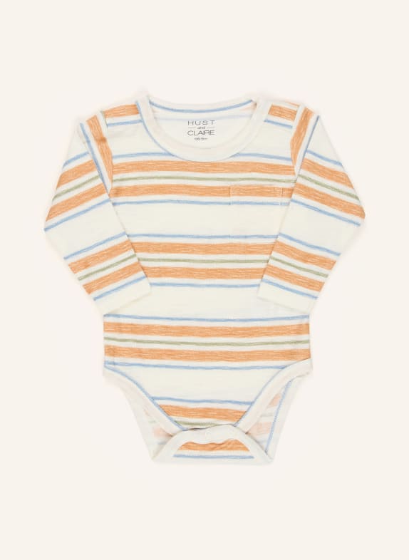 HUST and CLAIRE Body HCBUSTER WEISS / DUNKELORANGE / BLAU