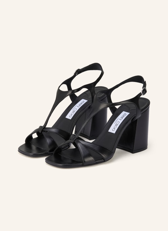 JIMMY CHOO Sandaletten KESIA 85 SCHWARZ