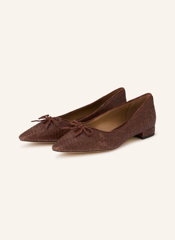 Sam Edelman ESMIRA ballerina flats DARK BROWN