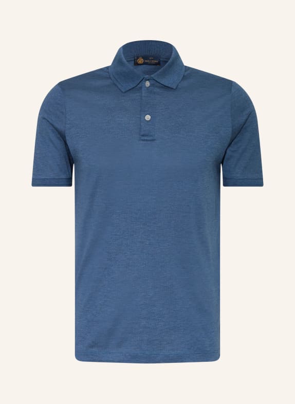 PAUL & SHARK Poloshirt mit Seide BLAU
