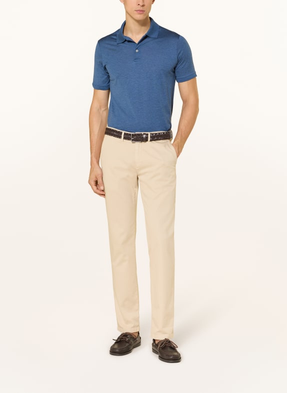PAUL & SHARK Tricou polo cu mătase ALBASTRU