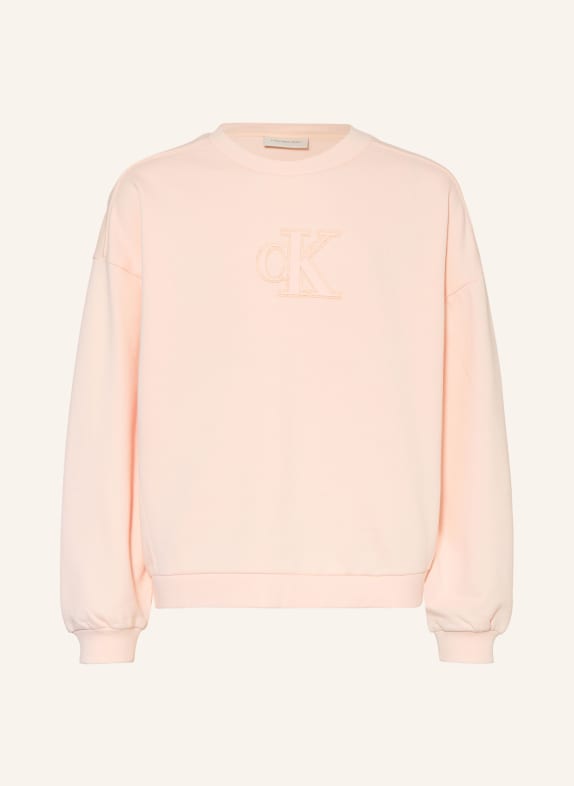 Calvin Klein bluza BLADORÓŻOWY