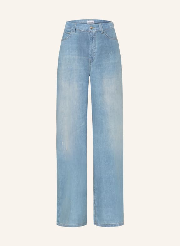 MARELLA Kalhoty Marlene MLSPAGINA v džínovém vzhledu TMAVĚ MODRÁ