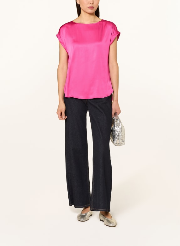 ELENA MIRO Blouse van satijn ROZE