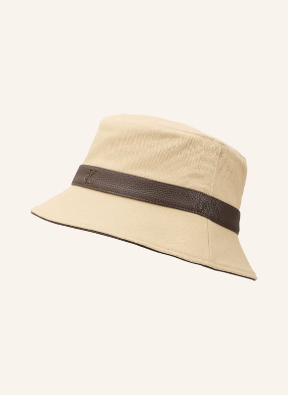 Calvin Klein Bucket-Hat BEIGE / DUNKELBRAUN