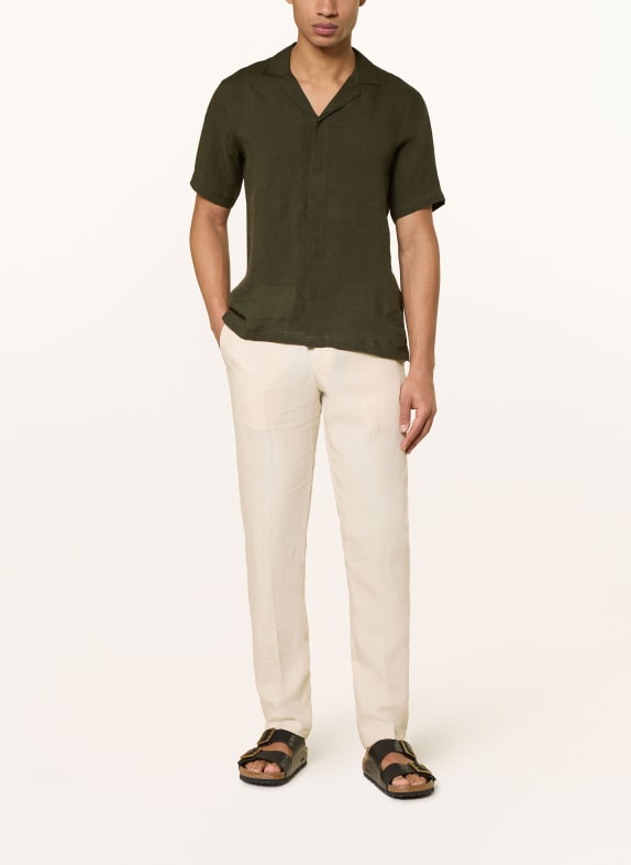 ORLEBAR BROWN Linnen broek GRIFFON ECRU
