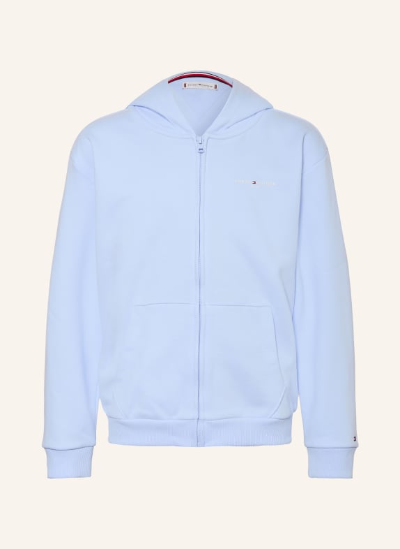 TOMMY HILFIGER sweat à capuche BLEU CLAIR