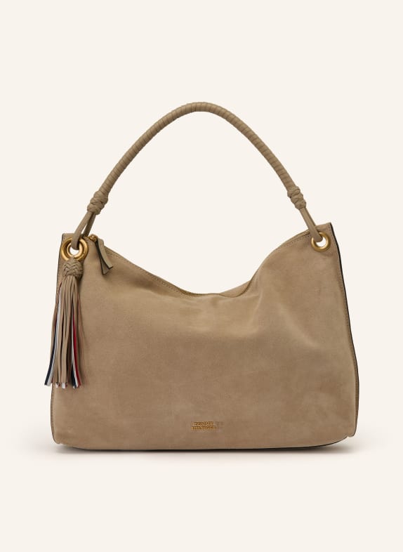 TOMMY HILFIGER kabelka BÉŽOVÁ / ZLATÁ