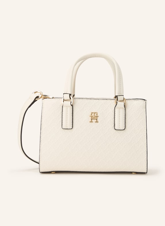 TOMMY HILFIGER Umhängetasche MINI WEISS / GOLD
