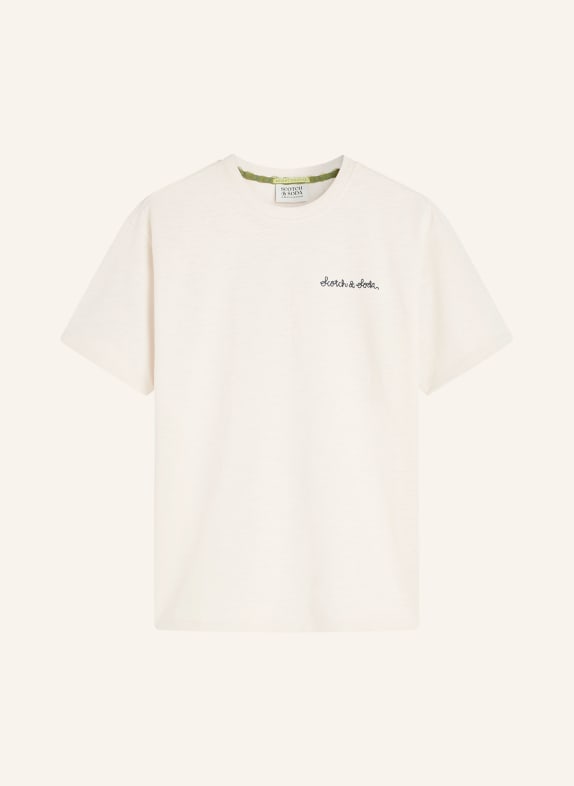 SCOTCH & SODA koszulka KREMOWY / GRANATOWY