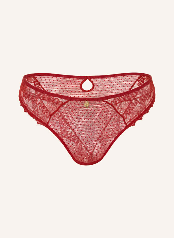 Aubade Slip MYSTERY OF LOVE mit Cut-out DUNKELROT