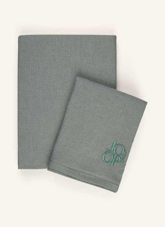 JOOP! Bettwäsche SOFT OLIV / DUNKELGRAU