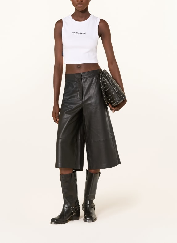 Red Bull RACING x PEPE JEANS Cropped top WIT / ZWART