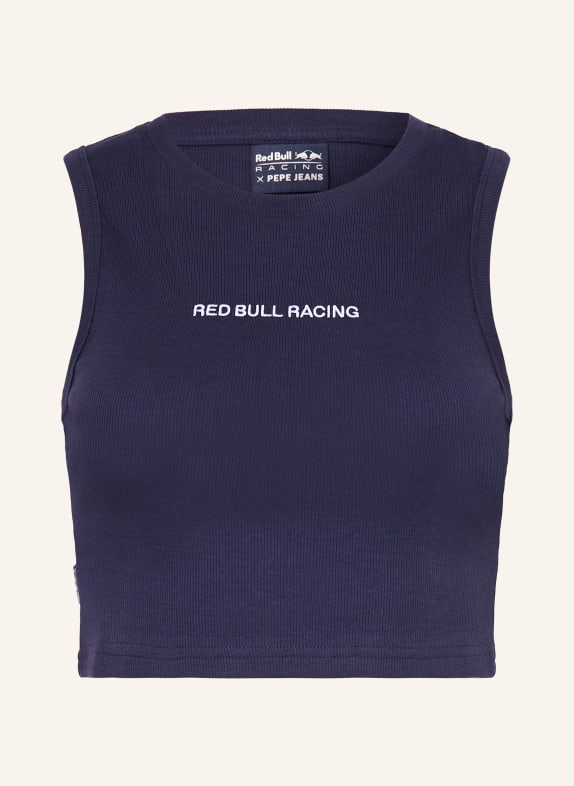 Red Bull RACING x PEPE JEANS cropped top DARK BLUE