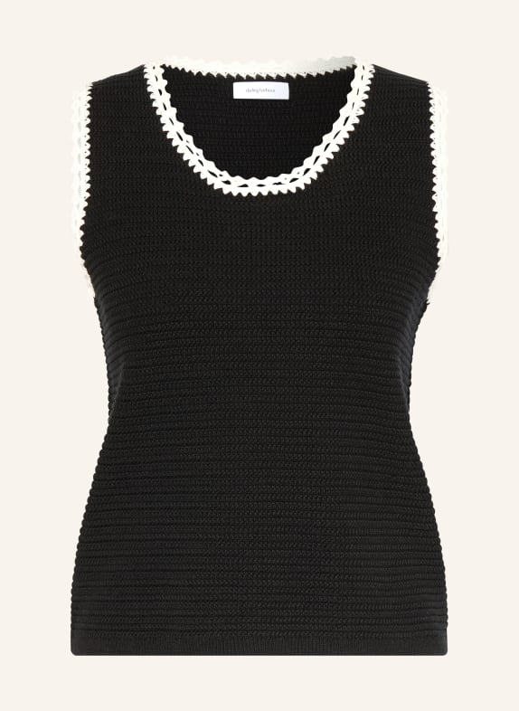 darling harbour Häkeltop BLACK