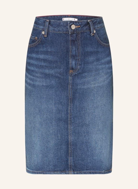TOMMY HILFIGER Jeansrock NEW DOREEN DUNKELBLAU