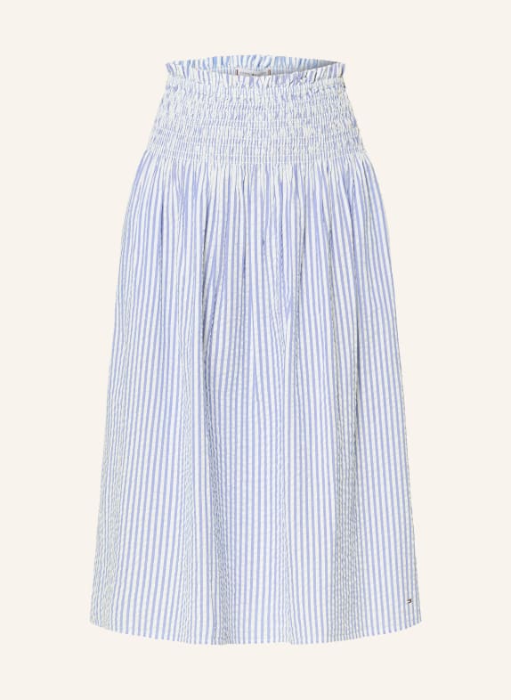 TOMMY HILFIGER jupe BLEU CLAIR / BLANC
