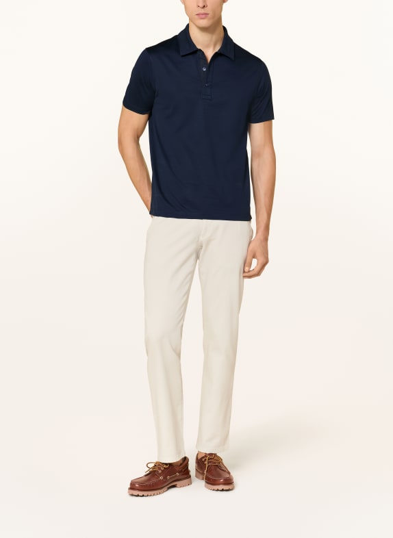 PAUL & SHARK Jersey poloshirt DONKERBLAUW