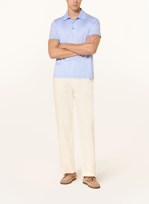 PAUL & SHARK Jersey poloshirt LICHTBLAUW