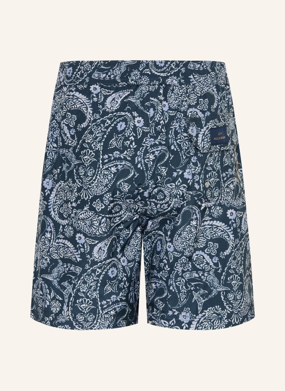 PAUL & SHARK zwemshort DONKERBLAUW / LICHTPAARS