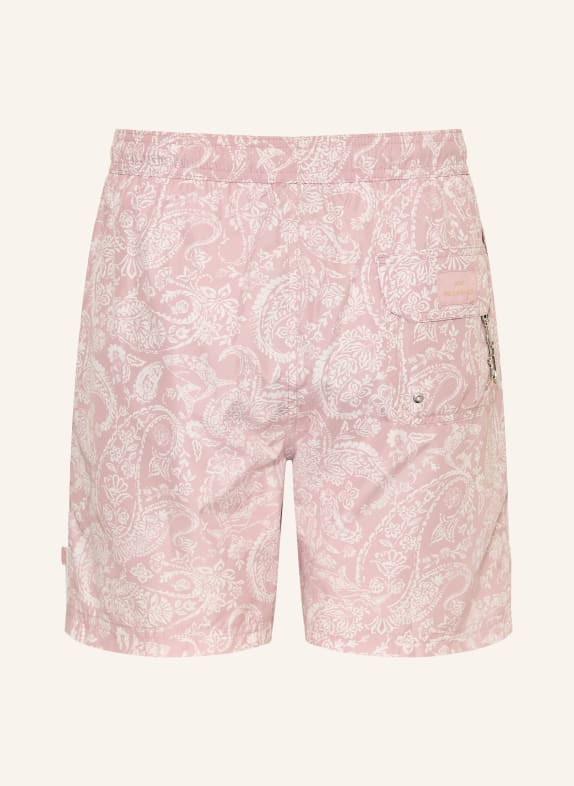 PAUL & SHARK zwemshort VIEUX ROSE / ECRU