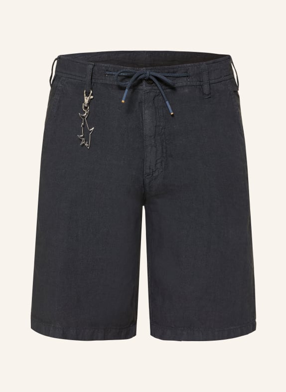 PAUL & SHARK Leinenshorts DUNKELBLAU