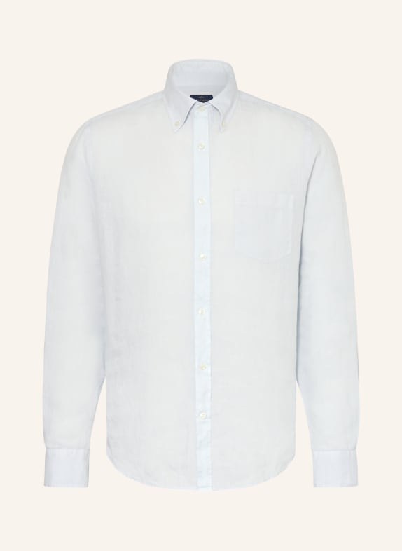 PAUL & SHARK Leinenhemd Regular Fit HELLBLAU