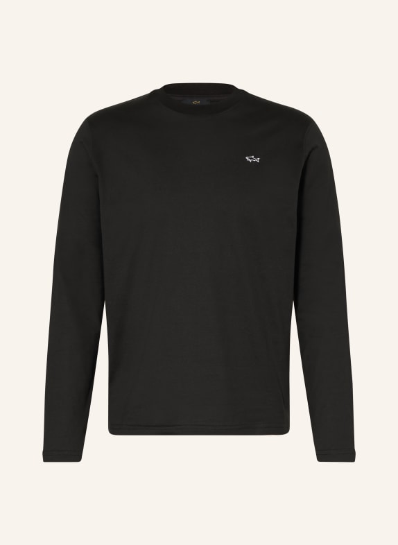 PAUL & SHARK Longsleeve SCHWARZ