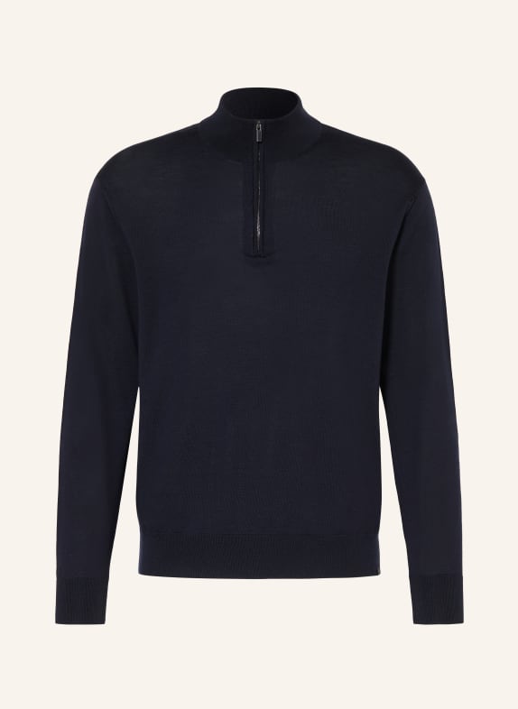 PAUL & SHARK Troyer aus Merinowolle DUNKELBLAU