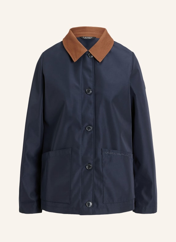 LAUREN RALPH LAUREN Jacke DUNKELBLAU / BRAUN