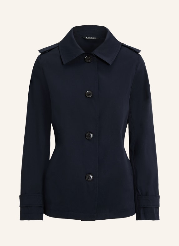 LAUREN RALPH LAUREN trenchcoat TMAVĚ MODRÁ