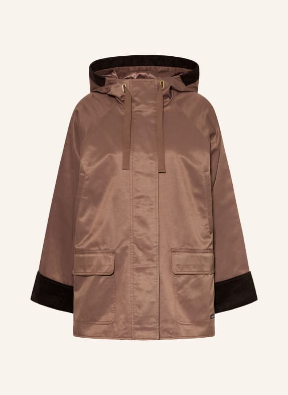 InWear Polní bunda GRACELYNNIW HNĚDÁ / TMAVĚ HNĚDÁ