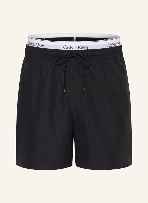 Calvin Klein swim shorts BLACK / WHITE