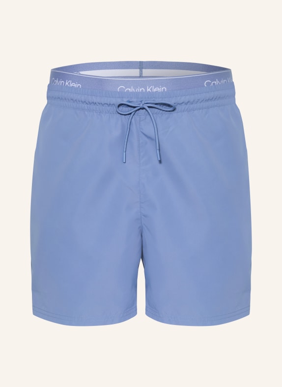 Calvin Klein swim shorts LIGHT BLUE / WHITE
