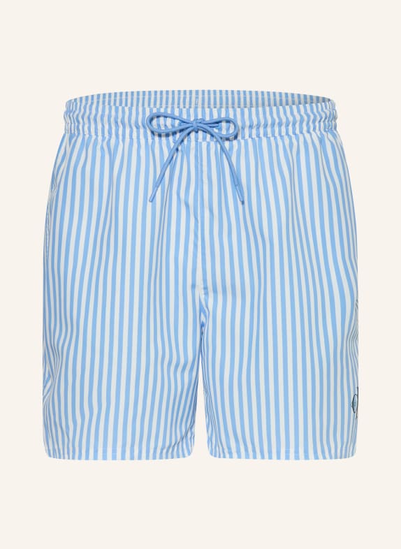 Calvin Klein swim shorts LIGHT BLUE / WHITE