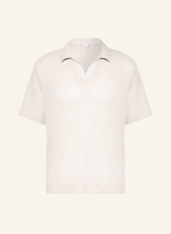 Calvin Klein Strick-Poloshirt ECRU