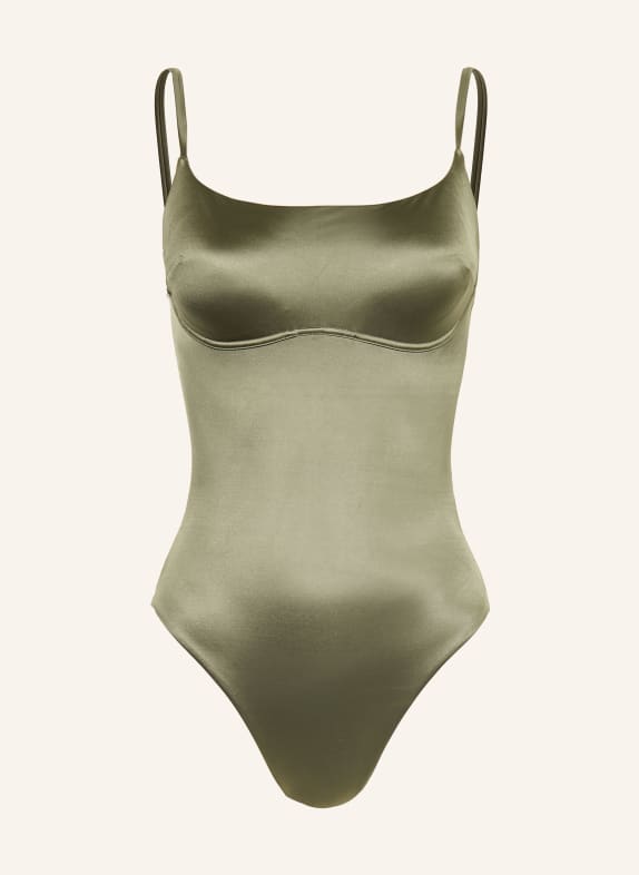 Calvin Klein CK SHINE swimsuit KHAKI