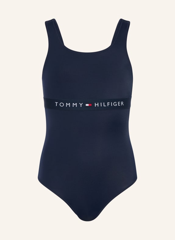 TOMMY HILFIGER Badeanzug DUNKELBLAU