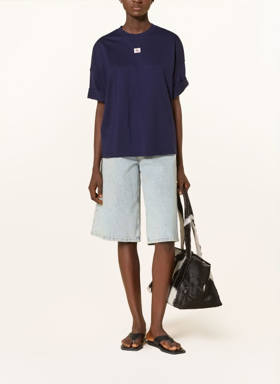 Calvin Klein Jeans Oversized shirt DONKERBLAUW